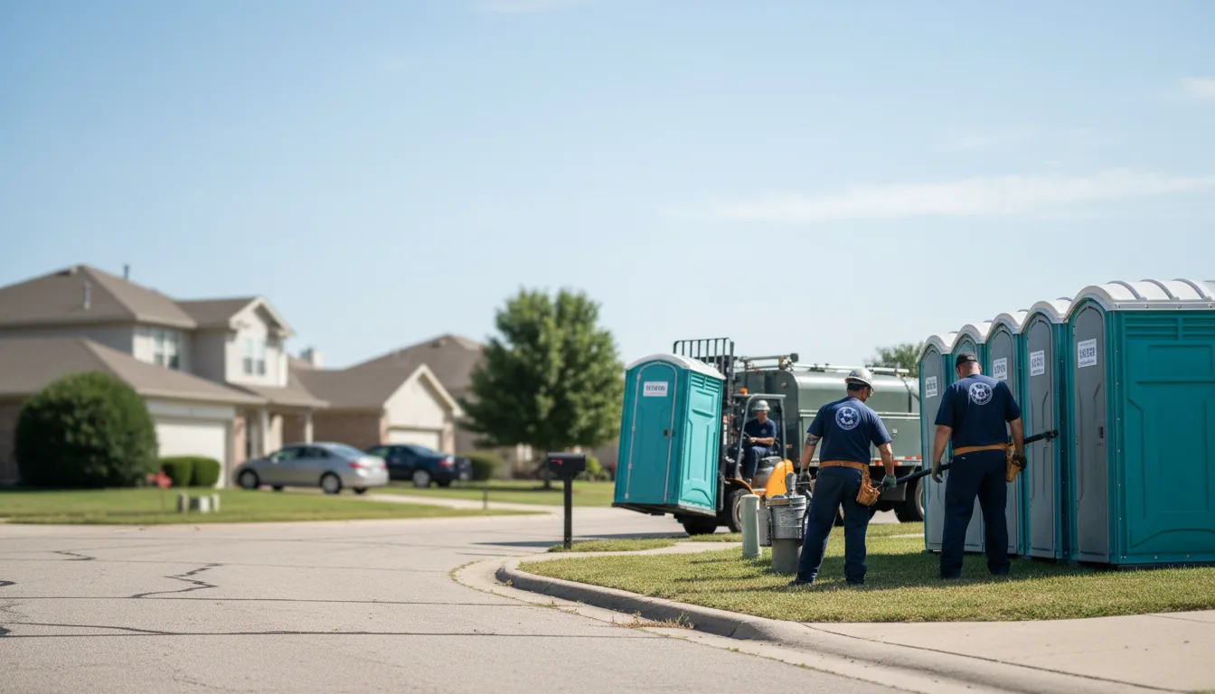 Porta Potty Rental in Gridley, IL near me